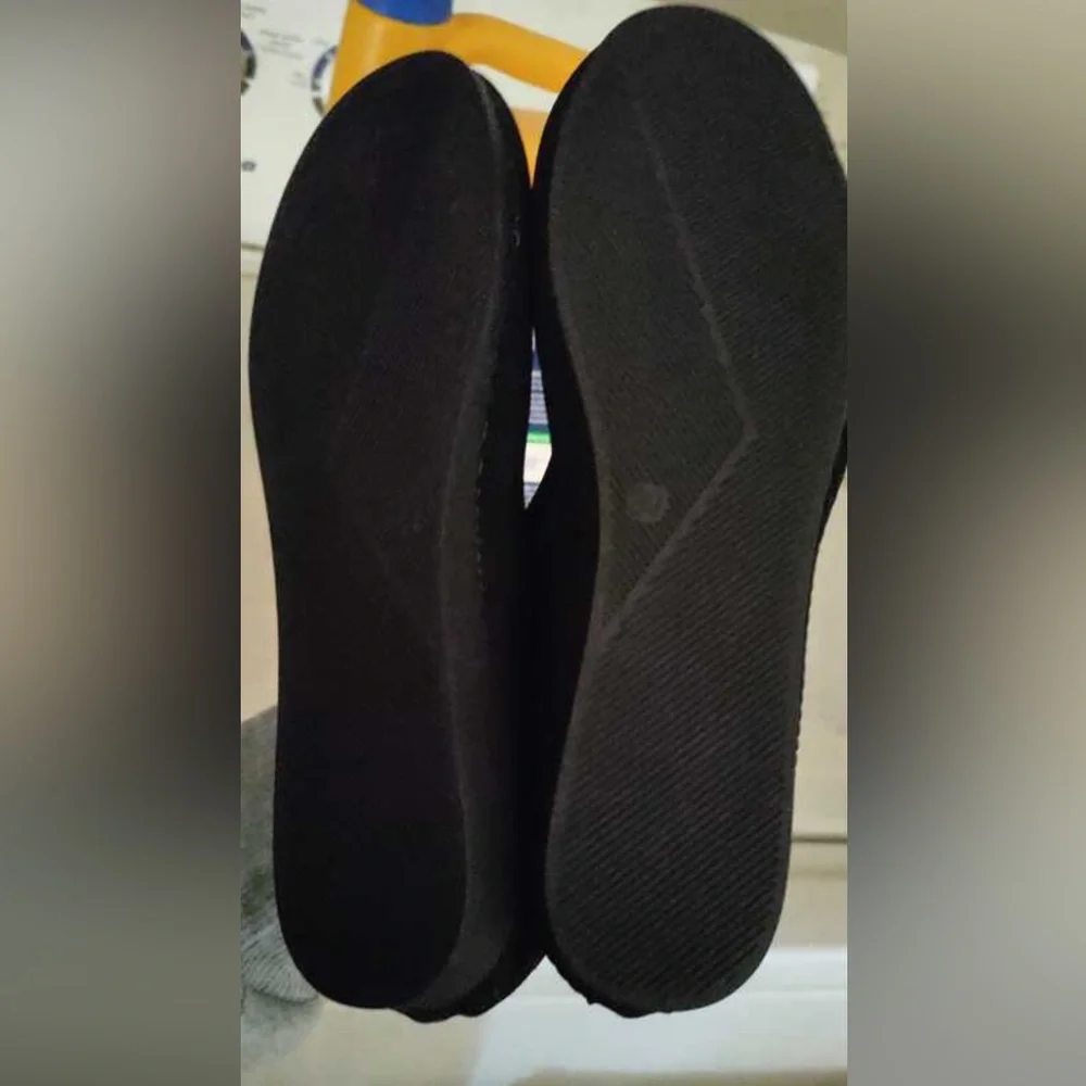 Women’s Black Knit Ballet Flats